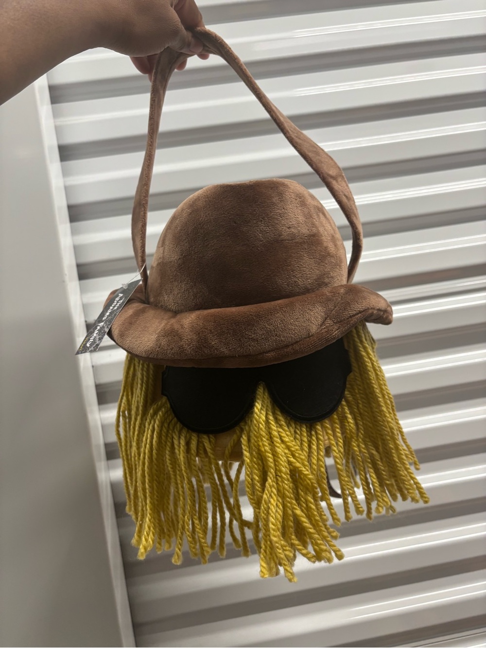 Cousin Itt Plush Treat Bucket - The Addams Family Spirit Halloween